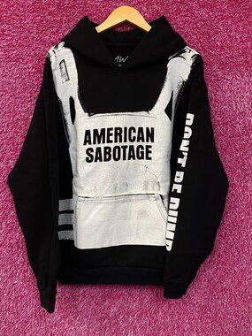 Asap Rocky x AWGE American Sabotage BV Rolling Loud Hoodie Large